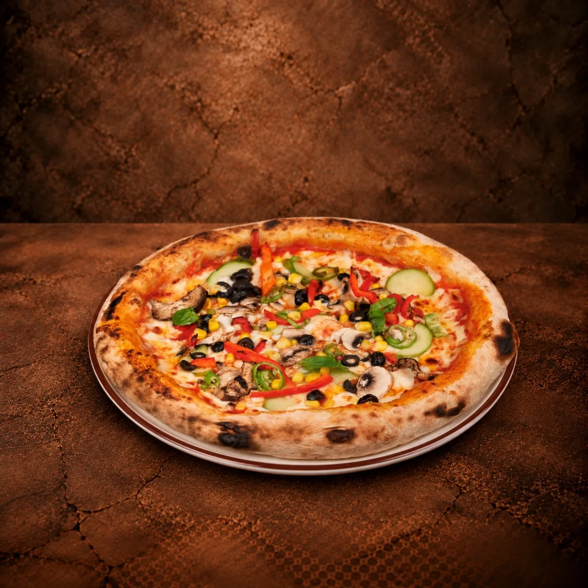 Verdure Sebzeli Pizza