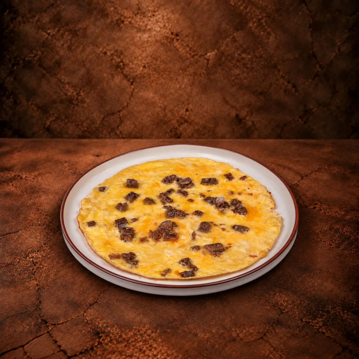 Kavurmalı Omlet